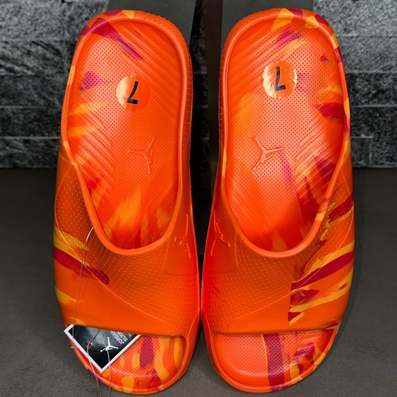 Jordan Post Slide Orange Blaze Orange Peel Marbled Y7M7W8.5 main image 9